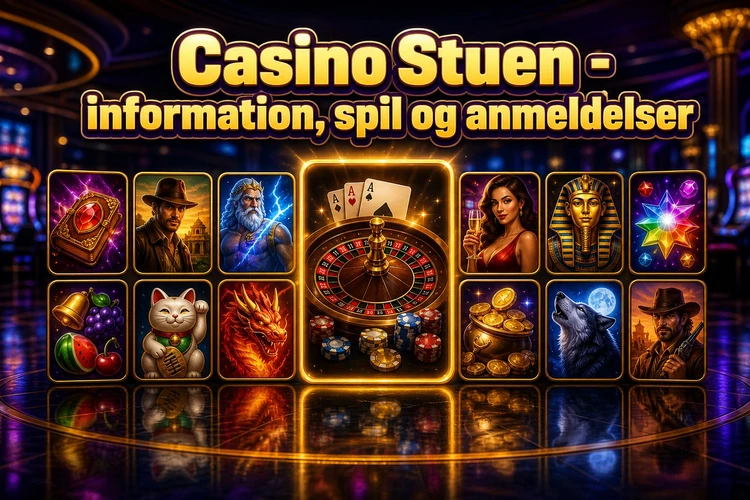 Casino Stuen - information, spil og anmeldelser