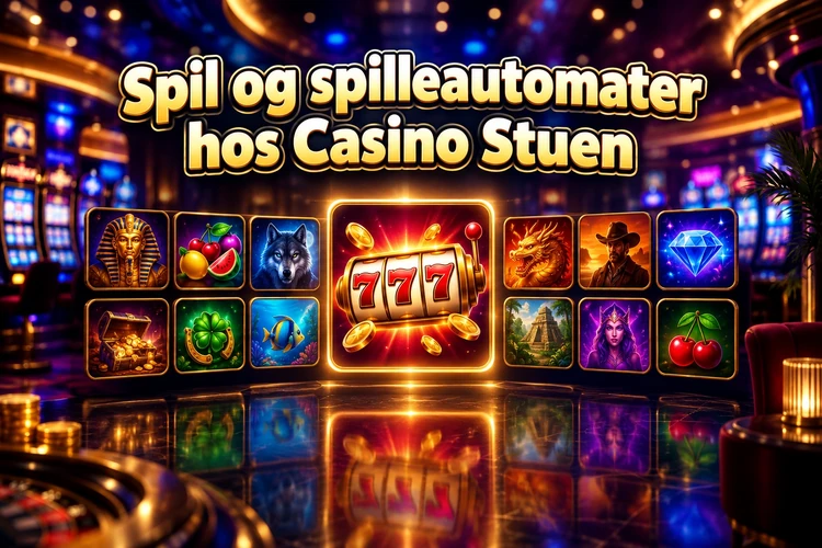 Spil og spilleautomater hos Casino Stuen